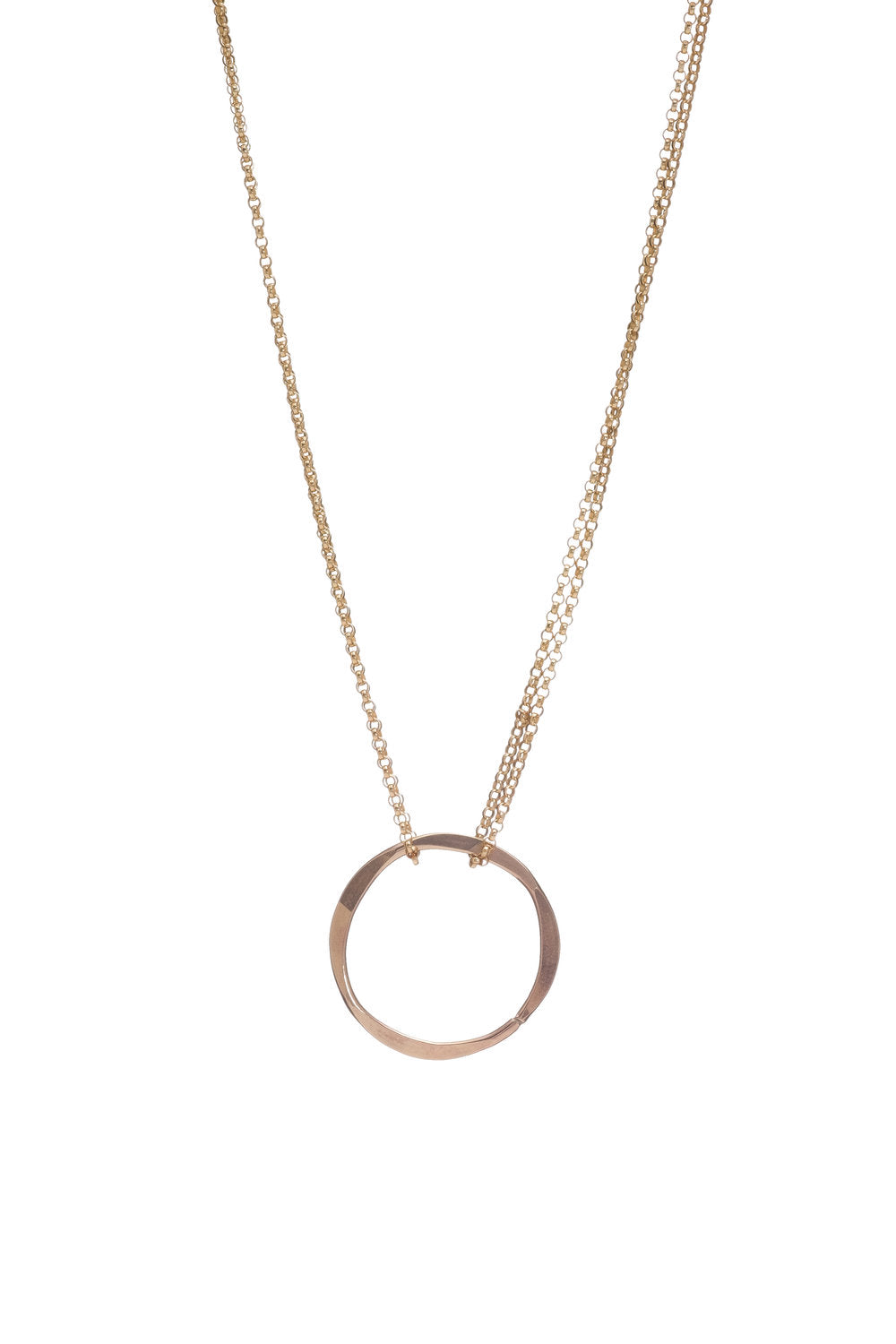 Rose Gold Filled Signature Rollo Necklace
