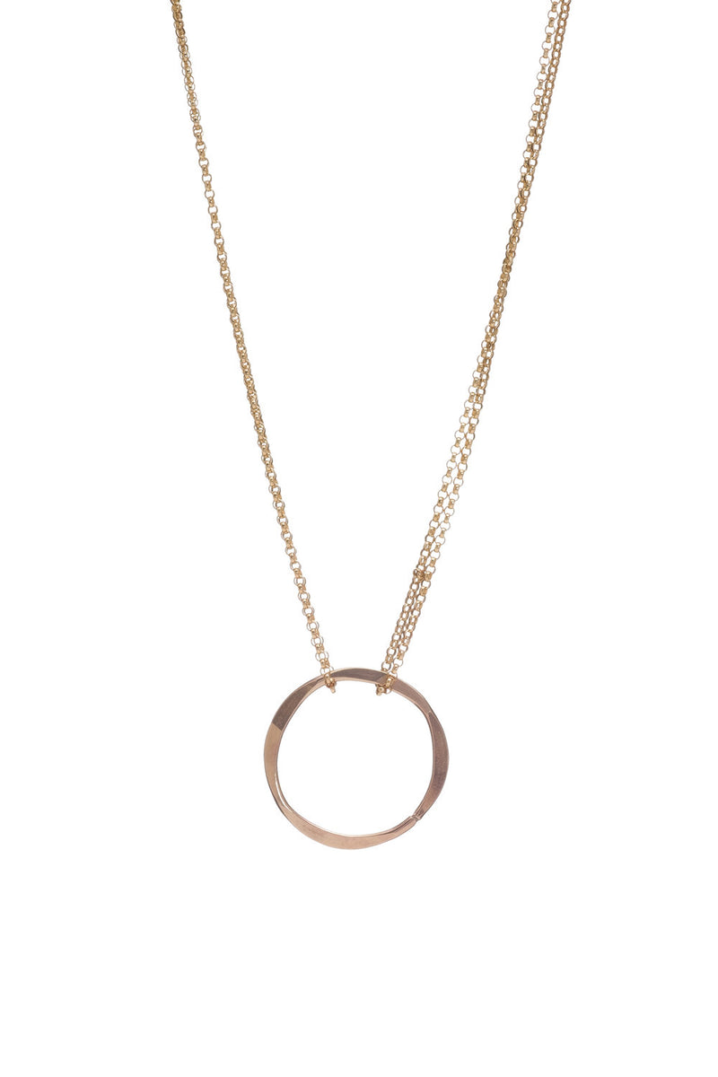 Rose Gold Filled Signature Rollo Necklace