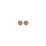 14K Gold Filled Hammered Circle studs
