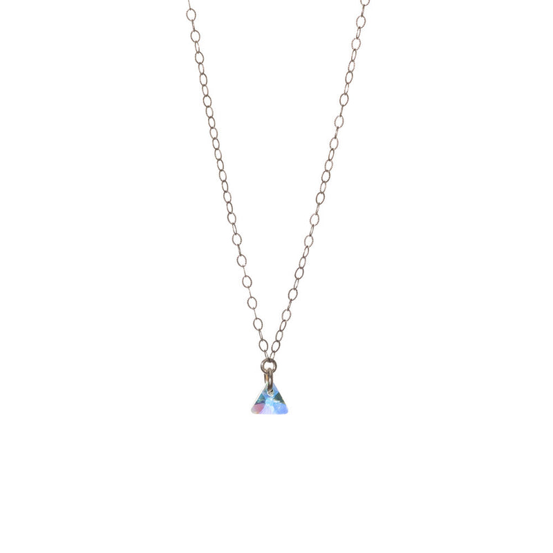 Dainty Swarovski® Crystal Necklace with AB Crystal