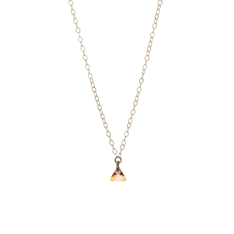 Dainty Swarovski® Crystal Necklace with Paradise Shine