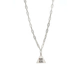 Vote Necklace Drawn Paperclip chain