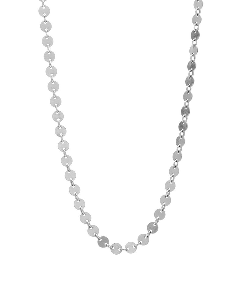 Sterling Silver Mykonos Long Layer Necklace
