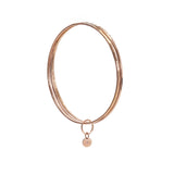 Rose Gold Filled Bangle Bracelet Set