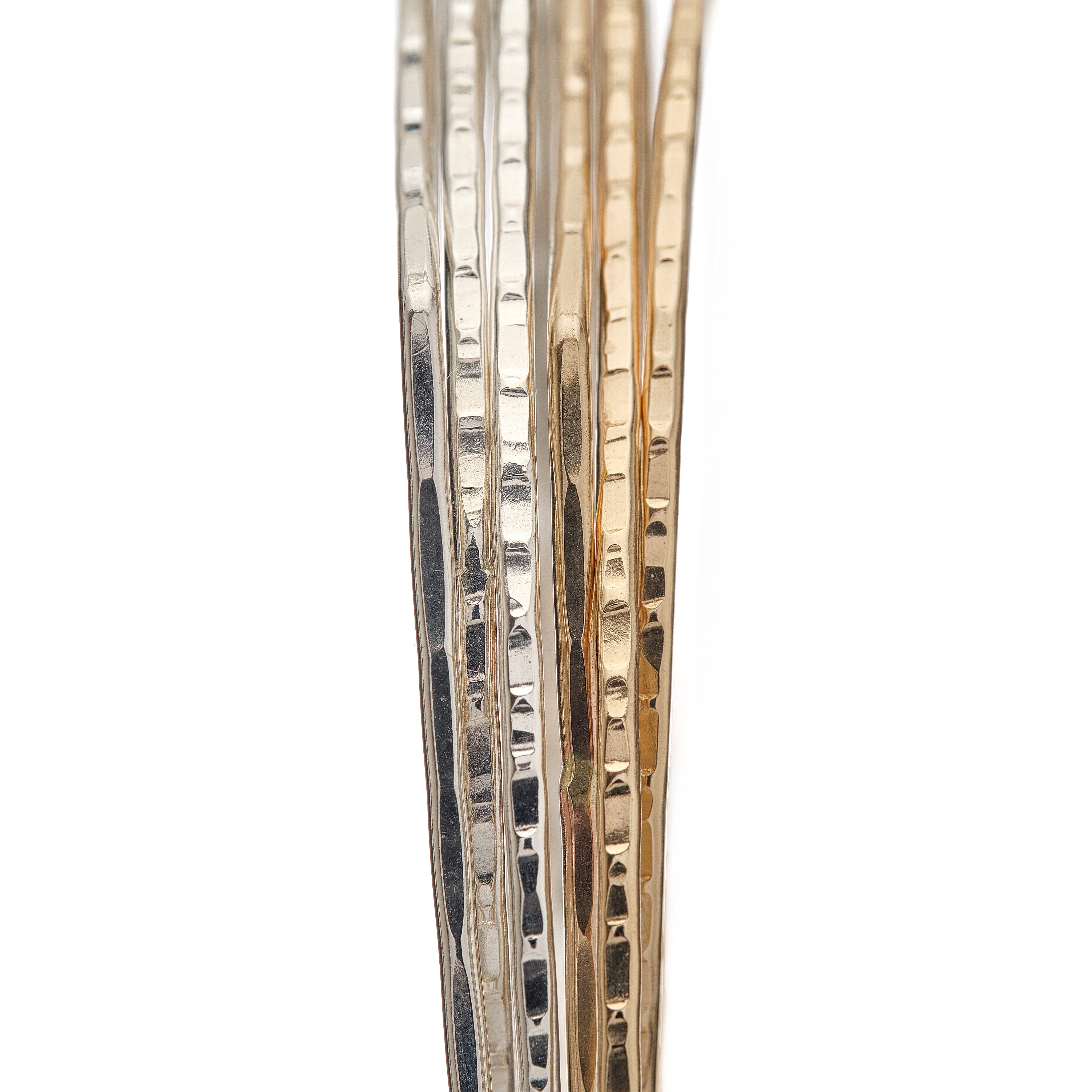 Geometric Trio Bangle Set