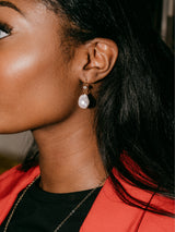 Baroque Pearl Drop Earrings