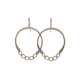 Sterling Silver Blondie Hoop Earrings