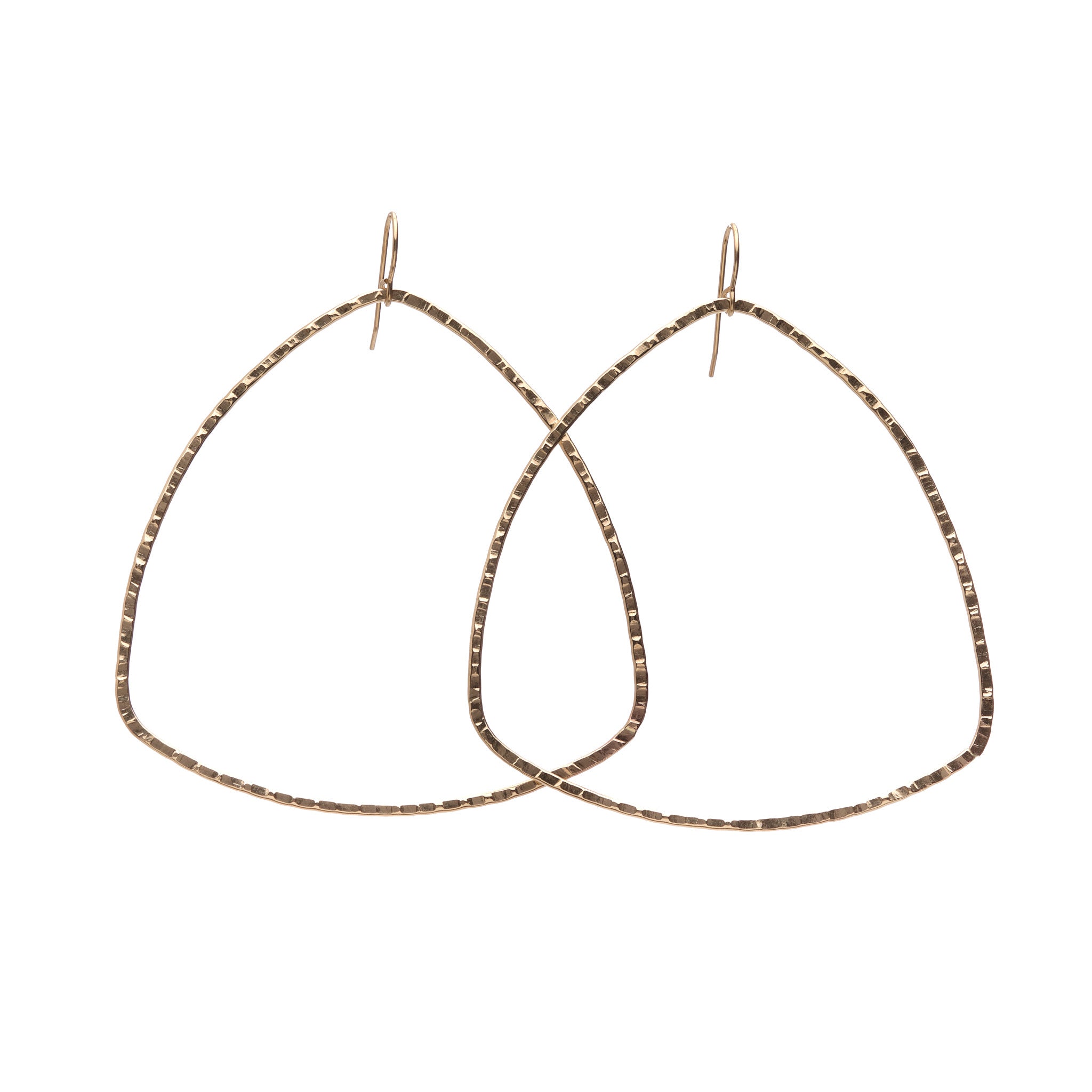 The Trillion Hoop in 14k Gold Filled