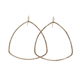The Trillion Hoop in 14k Gold Filled