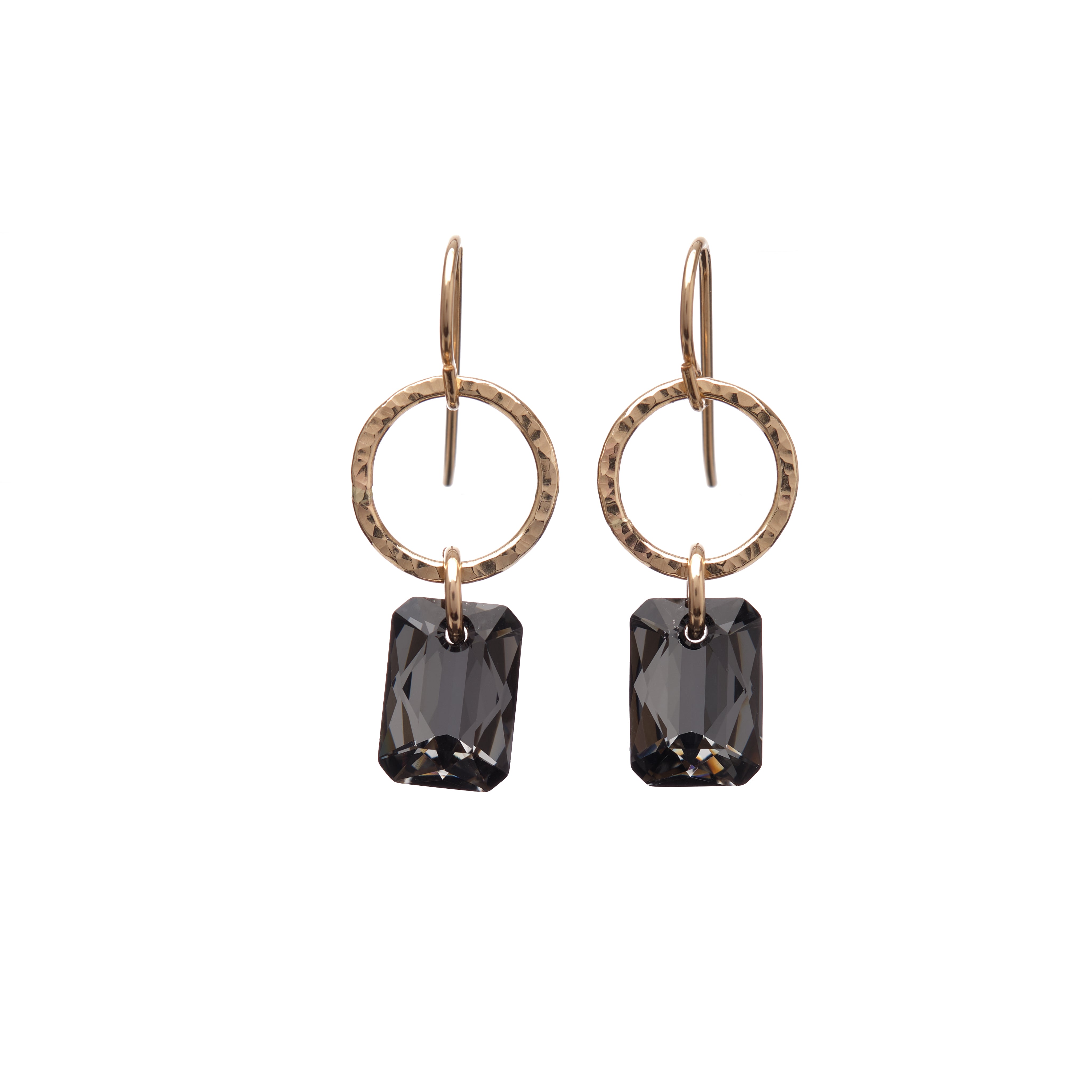 Deco Crystal Drop Earring