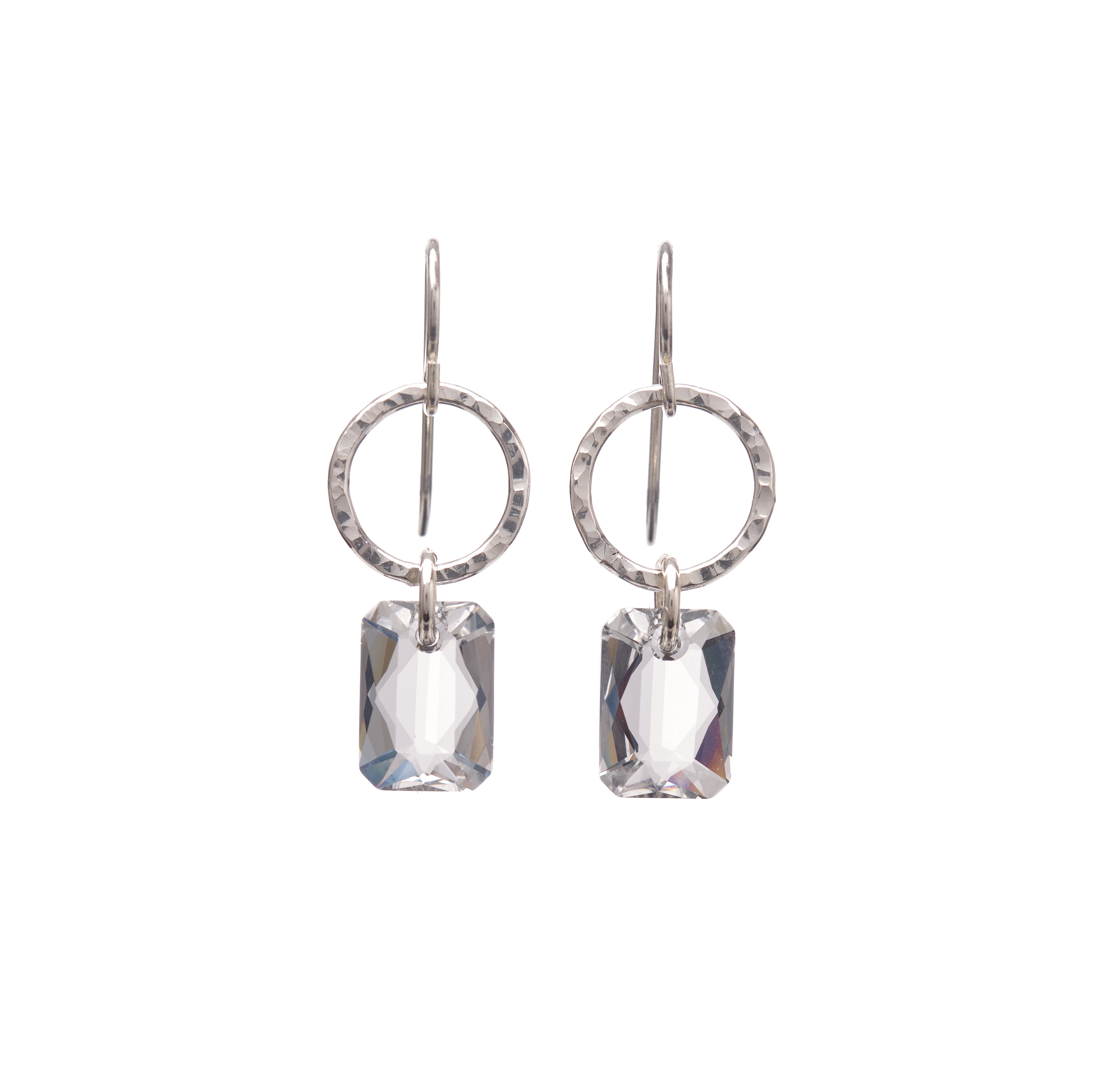 Deco Crystal Drop Earring