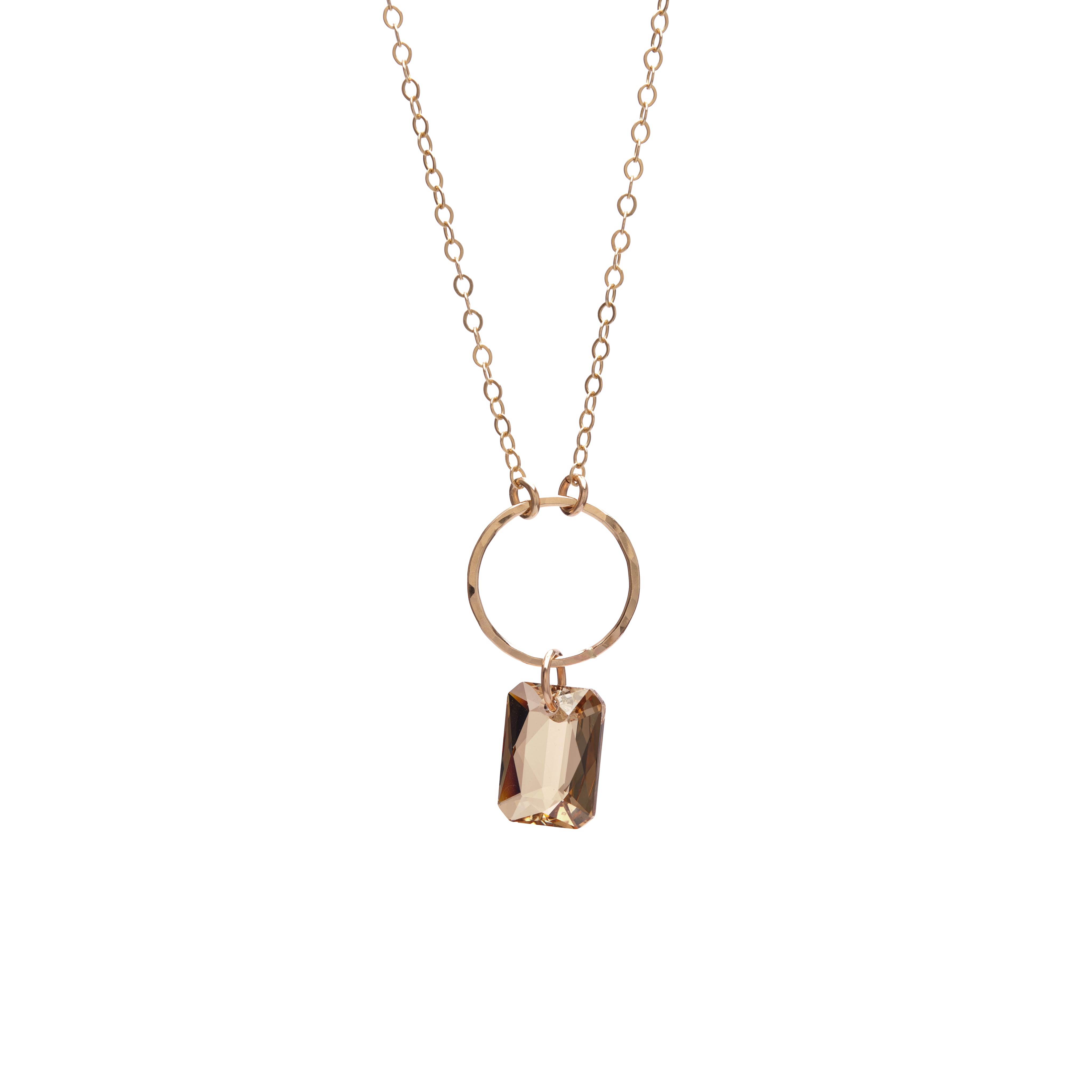 Deco Pendant Necklace