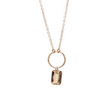 Deco Pendant Necklace