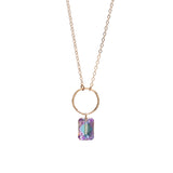 Deco Pendant Necklace