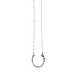 Sterling Silver Lucky Horseshoe Charm Pendant Necklace by Kenda Kist