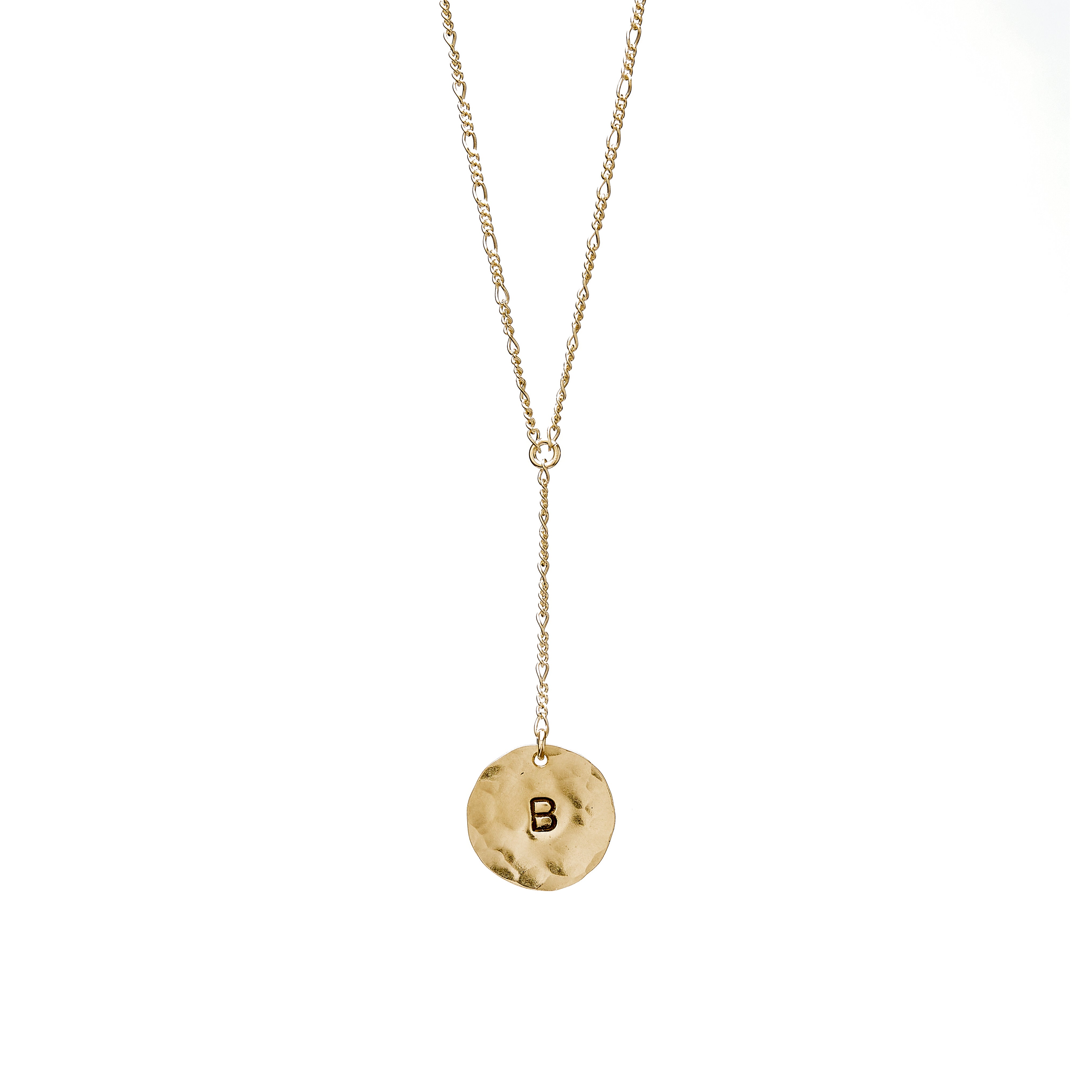 Initial Lariat Necklace