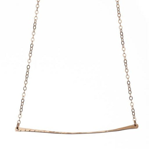 14k Gold Filled Bar Necklace