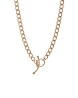 14k Gold-Filled Chain Necklace with Toggle Clasp