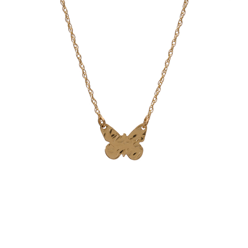 Kenda Kist 14k Gold Filled Butterfly necklace