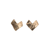 Asymmetrical Heart Stud