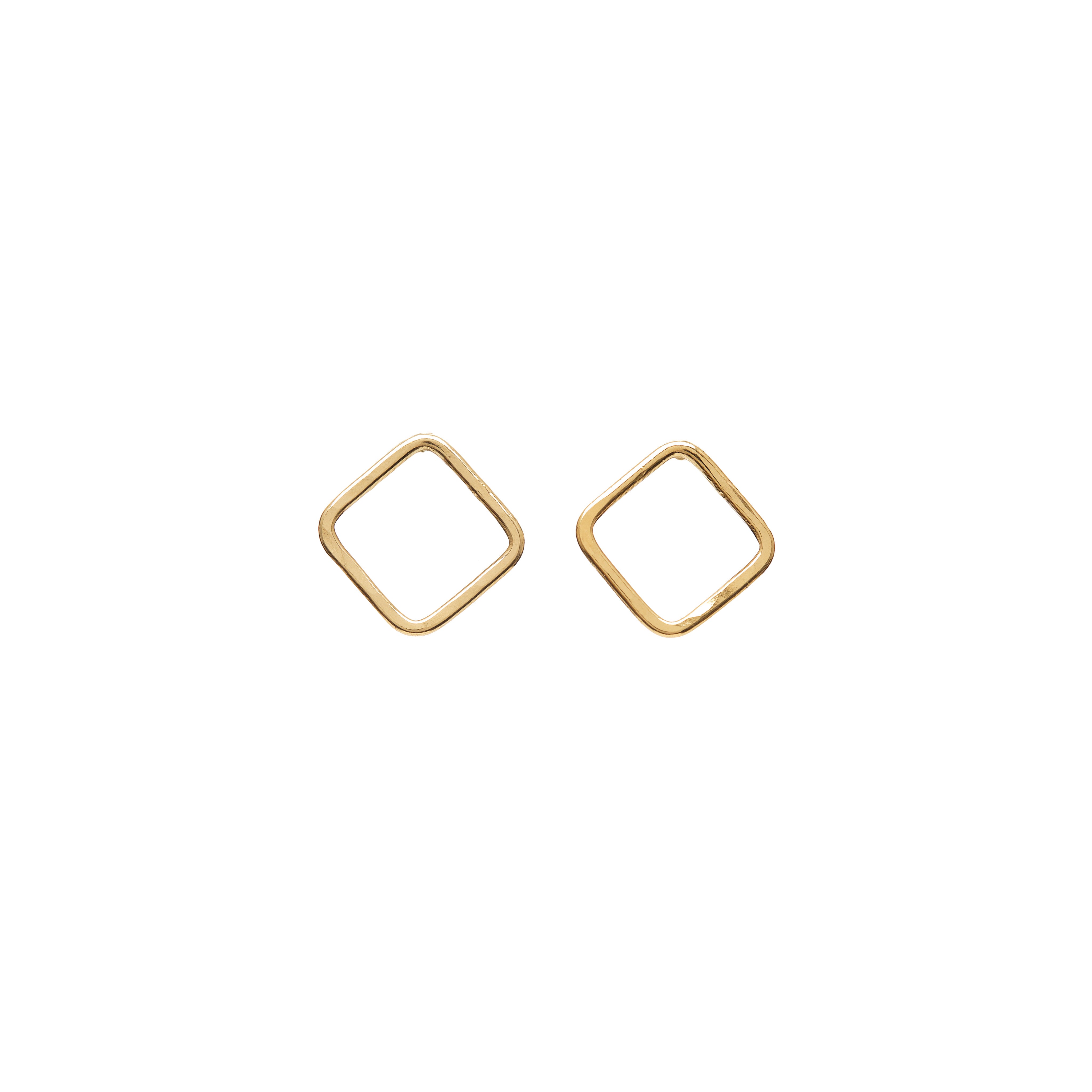 Open Square Studs