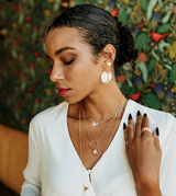 Asymmetrical Heart Stud