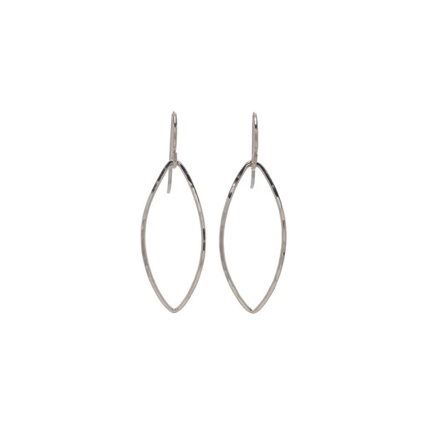 Delicate Marquise Earring in Sterling Silver