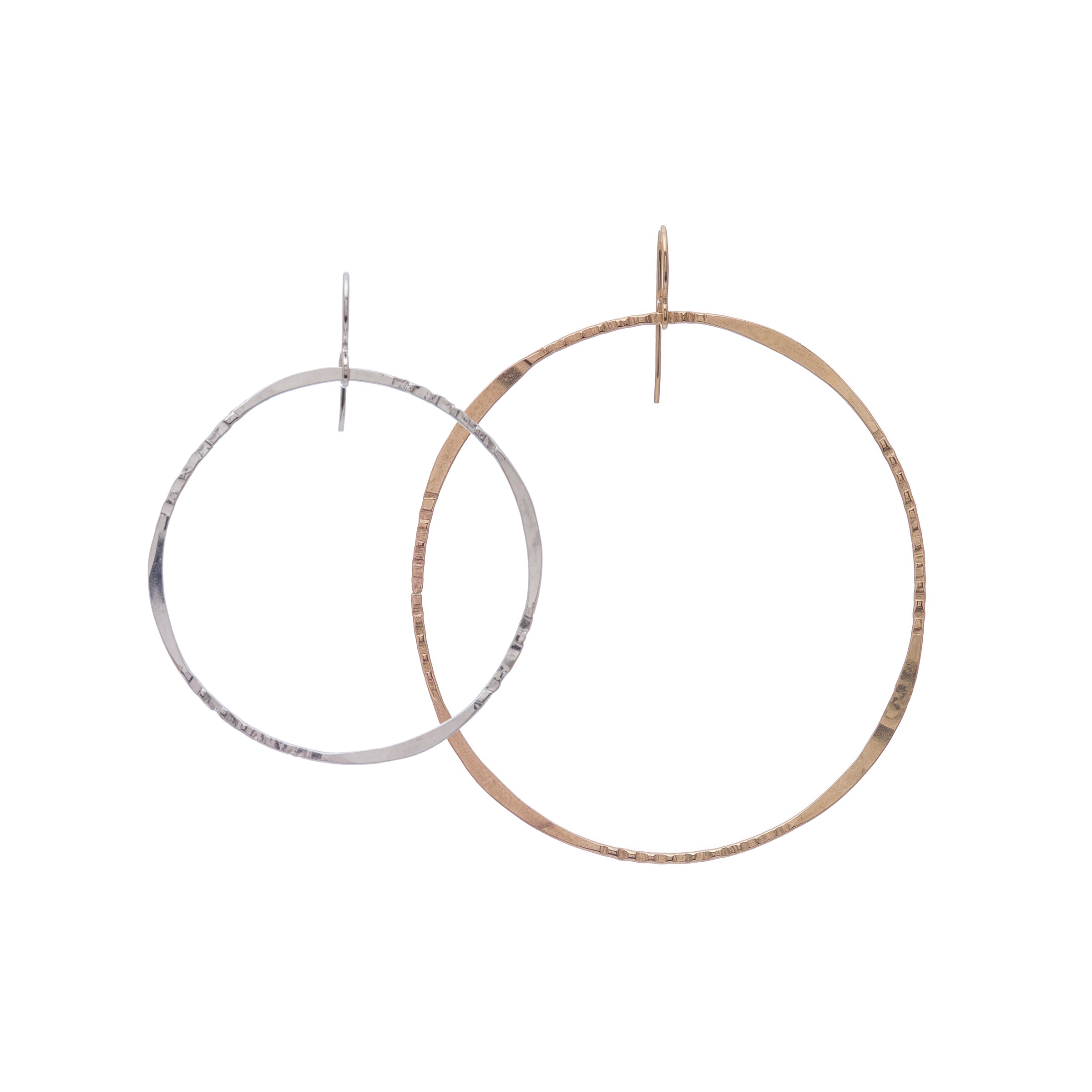 Small and Large hand forged Betsy Hoops